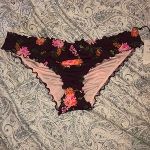 Shade & Shore floral bikini bottoms